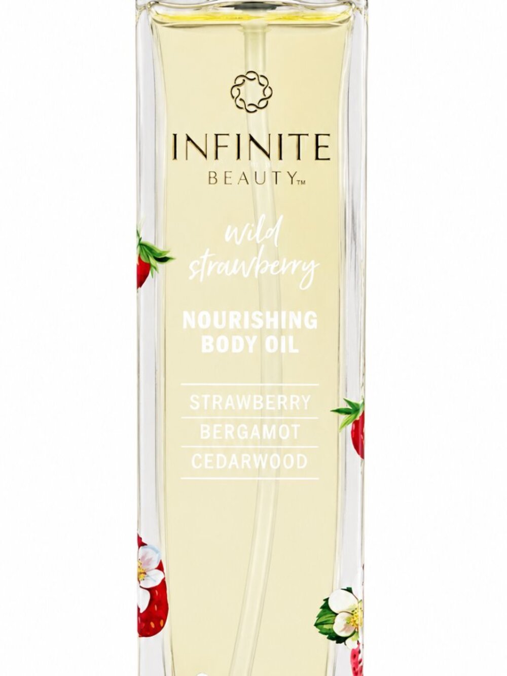 Infinite Beauty Strawberry Woods Nourishing Body Oil Mist Spray 5 fl oz